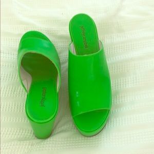 Jeffrey Campbell clogs.